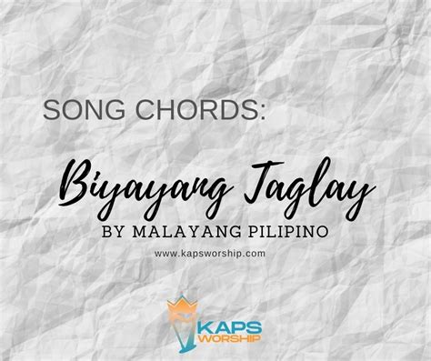 biyayang taglay lyrics|Biyayang Taglay (Audio) .